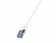 LOGILINK CQ4091S LOGILINK - Cat.6A Patch cable made from Cat.7 raw cable, white, 10m