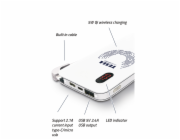 TESLA QI 10 WIRELESS bílá Tesla QI 10 Wireless White, powerbanka 8000 mAh