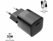Fixed nabíječka 30W FIXC30M-CC-BK