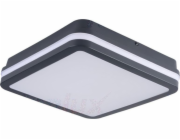 Kanlux stropní svítidlo Plafoniera LED s pohybovým čidlem BENO 24W NW-L-SE GR 1920lm 4000K IP54 33347