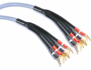 Kabel Melodika Vidlice - Vidlice 1,5m šedá