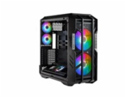 Cooler Master case HAF 700, ATX, bez zdroje, průhledná bočnice, šedá