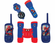 LEXIBOOK Set Spiderman-vysílačky,baterka