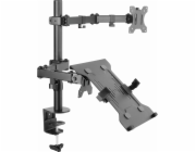 equip Notebook shelf and monitor LCD desk mount