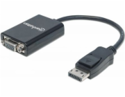 Manhattan DisplayPort - D-Sub (VGA) AV adaptér černý (151962)