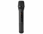 NEDIS bezdrátový mikrofon set/ Kardioid/ 1000 Ohm/ -95 dB/ ovládání hlasitosti/ černý
