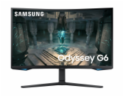 SAMSUNG MT LED LCD Gaming Smart Monitor 32" Odyssey G65B  - prohnutý,VA,2560x1440,1ms,240Hz,Wifi, BT,Pivot