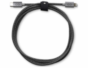 EPICO 9915101300184 Epico FABRIC BRAIDED CABLE C to Lightning 1.8m 2020 - space grey