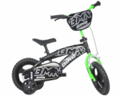 Dětské jízdní kolo Dino Bikes BMX černé 12" chlapecké