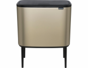 Brabantia odpad.koš Bo Touch Bin v barve sampanského 11 + 23 L