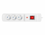 Armac Multi M3 přepěťová ochrana 3 zásuvky 2,5 m šedá (M3/25/SZ)