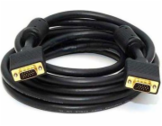 D-Sub (VGA) - D-Sub (VGA) kabel 10m černý