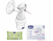 Chicco Manual Prempus Prempt Natural -Beeling 79890+Lactation Inserts 60 PCS