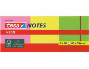 Neon Notes, 3 x 80 Blatt, Aufkleber