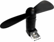 USB ventilátor černý (63300)