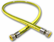 Plynová hadice Mora PVC oplet F1/2-F1/2 L-2000 se dvěma otočnými maticemi (5840215)