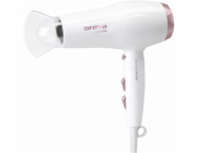 Orava HD-424 fén, 2000-2200 W, ionizace, 79 dB, Cold Shot, bílá / růžová