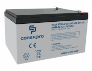 Baterie Conexpro AGM-12-12 VRLA AGM 12V/12Ah, T2 