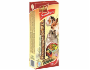 Vitapol Mix flasks (walnut-fruits-fruits-popcorn) for rodents - 3 pcs. - 135 g