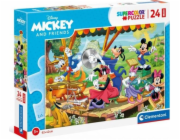 Puzzle 24 elementy Maxi - Miki i Przyjaciele