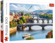 Puzzle 500 dílků Praha Česká republika