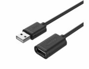 Prodlužovací kabel USB 2.0 AM-AF, 0,5 m; Y-C447GBK