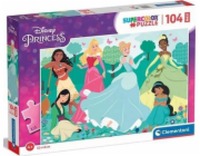 Puzzle 104 dílků Disney Princess MAXI
