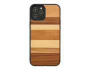 MAN&WOOD case for iPhone 12/12 Pro sabbia black