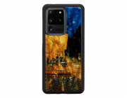 Pouzdro iKins pro Samsung Galaxy S20 Ultra kavárna terasa černá