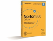 NORTON 360 DELUXE 25GB +VPN 1 uživatel pro 3 zařízení na 1 rok BOX