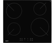 Ceramic hob Akpo PKA 58008/2 black 4 zone(s)