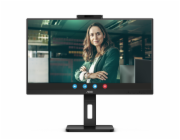 AOC LCD 24P3CW 23,8" IPS/1920x1080@75Hz/4ms/300cd/1000:1/HDMI/DP/USB-C dock/4xUSB 3.2/RJ45/Webcam/Repro/Pivot/VESA