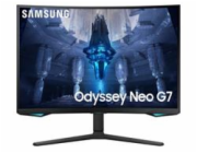 SAMSUNG MT LED LCD Gaming Monitor 32" Odyssey G7 Neo - Quantum Matrix Tech. (mini LED), 4K, Prohnutý 1000R, 3,440x1440