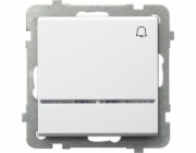 Ospel Bell Button Sonata 10AX IP20 bílá (LP-6R/m/00)
