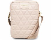 Guess pouzdro 10" růžová prošívaná taška na tablet Noste své zařízení v moderním originálním Guess designovaném příslušenství, z vysoce kvalitních materiálů