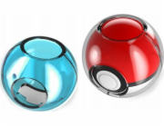 MIMD jasné pouzdro na Pokeball Nintendo Switch bezbarvé modré