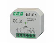 F&F BIS-416 bistabilní relé, zapuštěné, dva nezávislé řídicí obvody