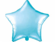 Fóliový balónek Party Deco Star, modrý, 48cm, univerzální