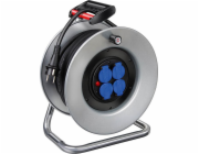 Brennenstuhl Garant S4 IP44 naviják prodlužovací kabel 4 x 230V černý 25m (1198524130)