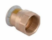 Geberit Mapress Kupfer plynový konektor 18mm, přechodový, s GW 1/2 (34684)