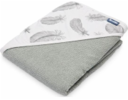 Sensillo Bath Cover Crepe 100x100 cm šedá 4184/5022