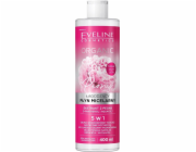 Eveline Organic Pivoňka zklidňující micelární fluid 5v1 pro citlivou a přecitlivělou pleť Extrakt z pivoňky 400ml