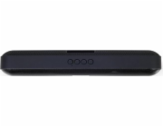 Gembird SPKBT-BAR400L reproduktor typu soundbar Černá 2.0 kanály/kanálů 10 W