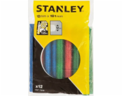 Lepicí tyčinky Stanley 12 mm x 100 mm sada barev 12 ks STHT1-70436