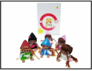 Hipo Mini Dolls se zvukem 13 cm v kloboucích (12085)
