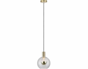 Závěsná lampa Paulmann Neordic Esben Hanging Lamp max. 1x20W E27 230V sklo/ kartáčovanou mosazi