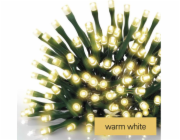 LED vánoční řetěz, 18 m, venkovní i vnitřní, teplá bílá, časovač