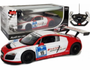 Rastar Auto R/C Audi R8 LMS Rastar 1:14 bílá a červená