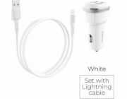 Borofonová nabíječka 2x USB-A 2,4 A (BFO-BZ13-LW)