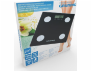 Hmotnost koupelny grundig grundig - elektronická měřítko koupelny, analýza tělesné hmotnosti, BMI, až 180 kg